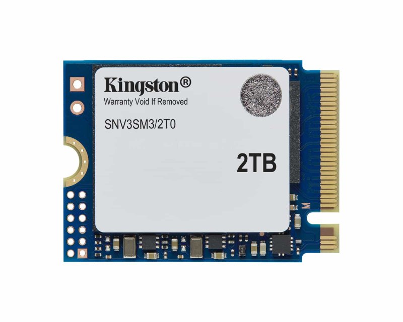 Kingston NV3 SNV3SM3/2T0 2 TB M.2 2230 PCIe 4.0 NVMe SSD