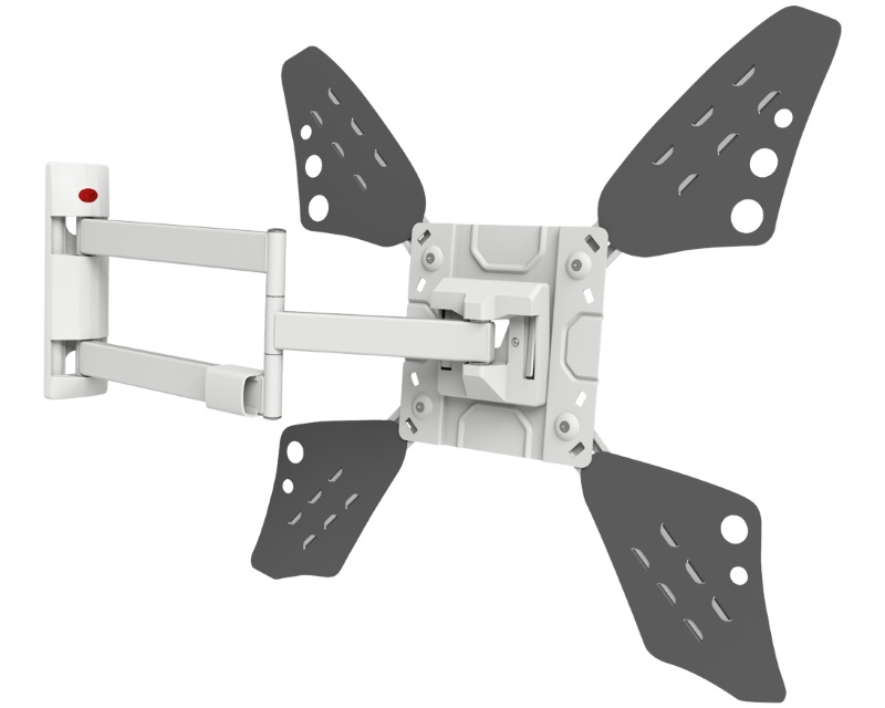 Barkan 3400LW.W beli zglobni nosač za TV 32–70 inča, 40 kg