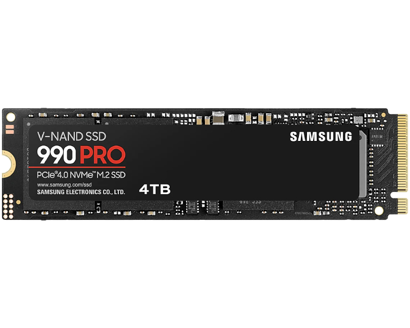 Samsung 990 PRO 4TB M.2 NVMe SSD MZ-V9P4T0BW