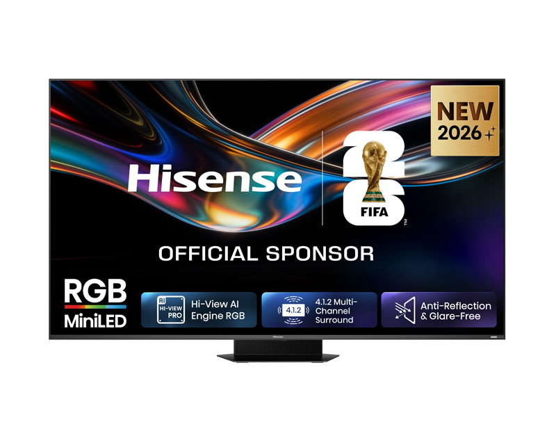 Hisense 85UR9S 85″ RGB MiniLED 4K Smart TV 180 Hz