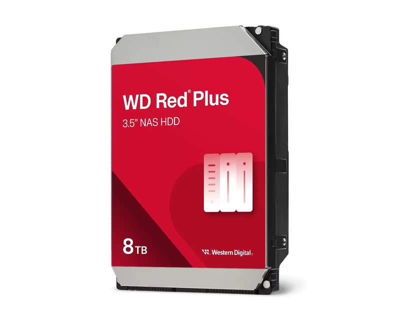 WD Red Plus 8 TB WD80EFPX 3,5″ NAS hard disk