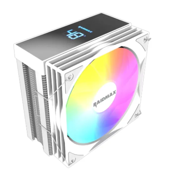 Raidmax AM1204W Digital ARGB beli hladnjak za procesor