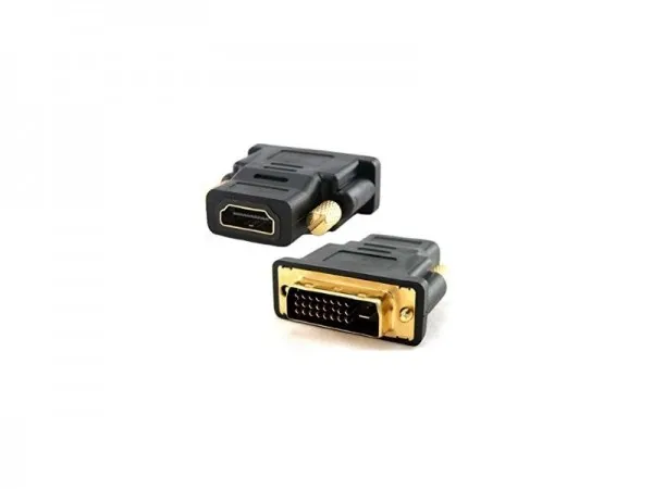 E-Green DVI-D Dual Link na HDMI adapter, muški/ženski, crni