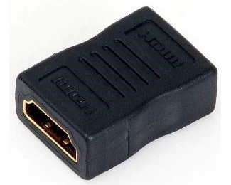 E-Green HDMI adapter ženski–ženski, crni