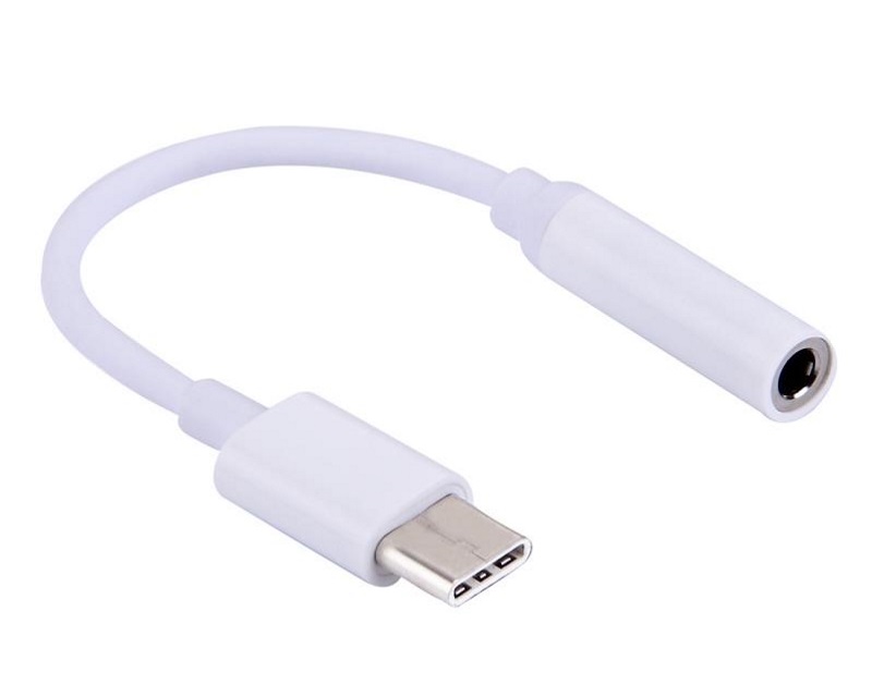Fast Asia OST03961 USB-C na 3,5 mm audio adapter beli