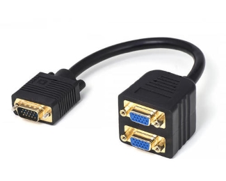 Fast Asia OST03344 VGA splitter, 1 muški na 2 ženska priključka