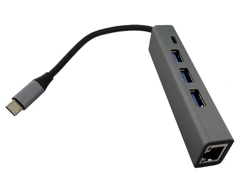 Fast Asia OST05989 USB-C hub sa 3 USB-A i RJ45 priključkom