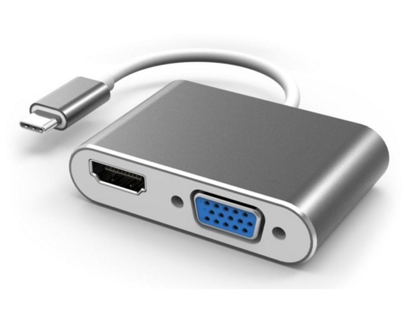 Fast Asia OST05030 USB-C na HDMI i VGA adapter