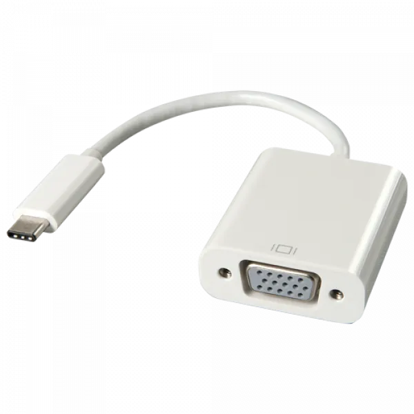 Fast Asia OST03146 USB-C na VGA adapter beli