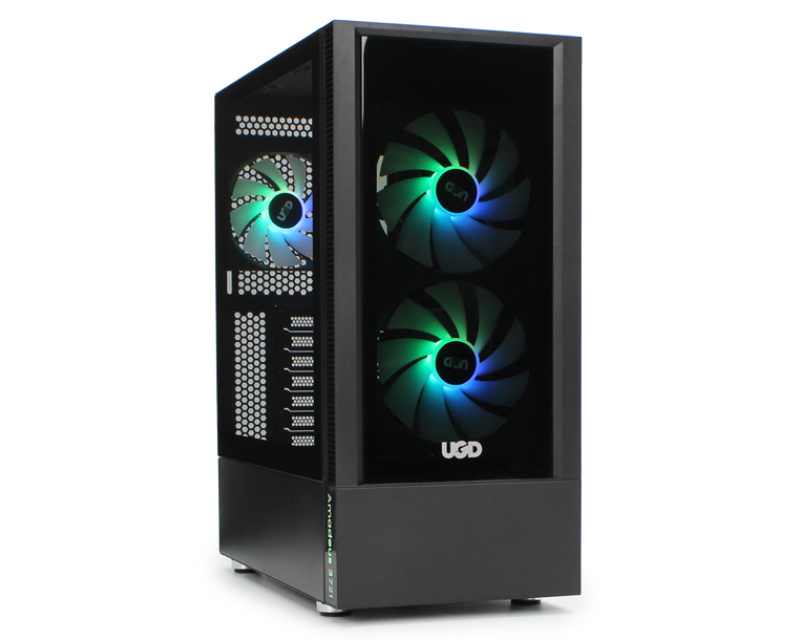 UGD Amadeus 3721 ATX kućište sa 3 ARGB ventilatora