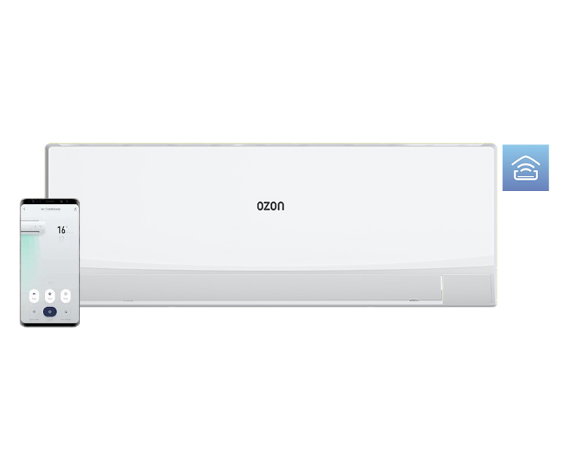 OZON Arctic Pure S/U24AWHBM75 inverter klima 6,2 kW, Wi‑Fi + grejač
