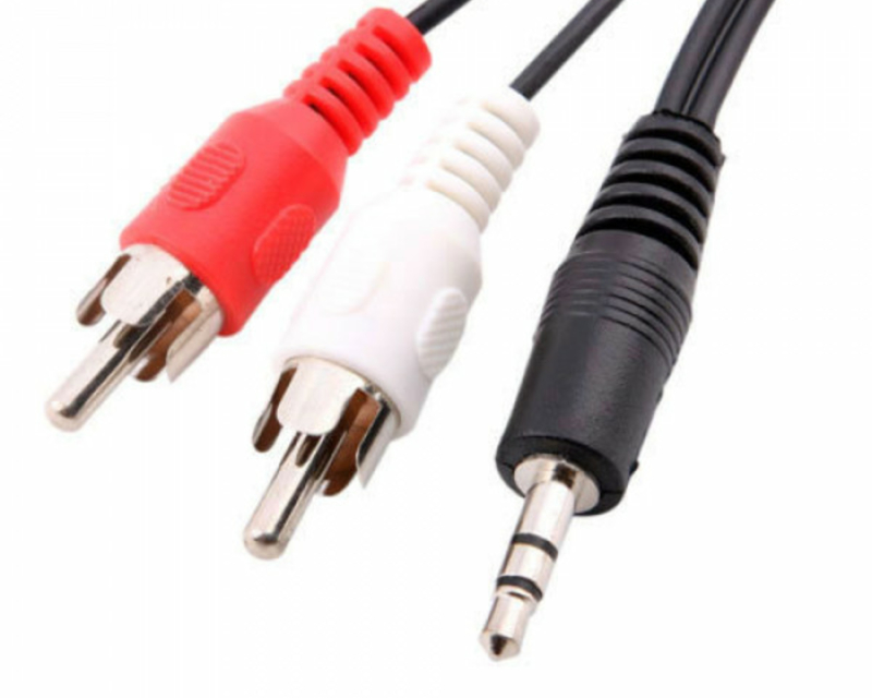 FAST ASIA OST08419 audio kabl 3,5 mm na 2 RCA, 10 m