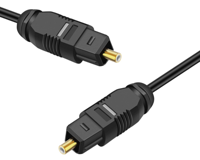 FAST ASIA Toslink optički audio kabl 1 m, crni