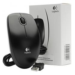 Logitech B100 žični optički USB miš 800 DPI