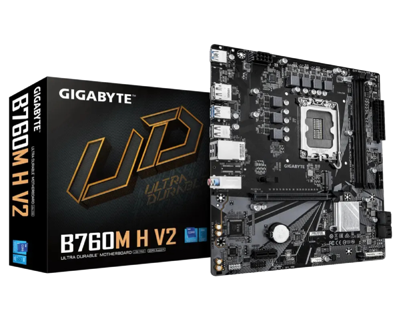 Gigabyte B760M H V2 rev. 1.0 DDR5 microATX matična ploča