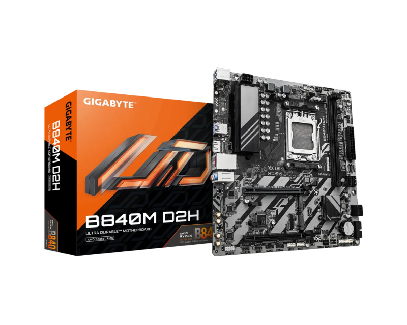 Gigabyte B840M D2H rev. 1.0 AM5 DDR5 microATX matična ploča