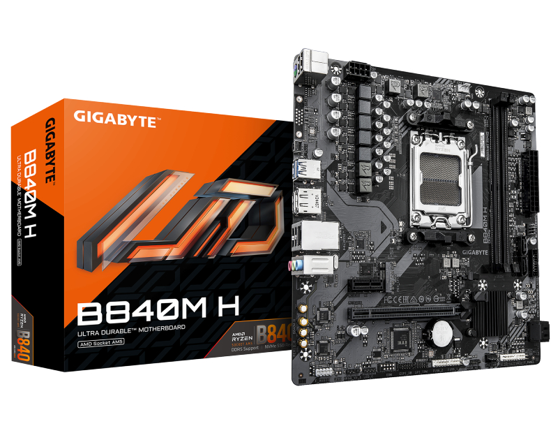 Gigabyte B840M H rev. 1.0 AM5 microATX matična ploča