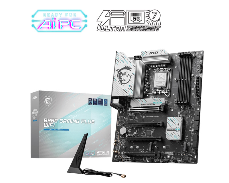 MSI B860 Gaming Plus WiFi LGA1851 ATX matična ploča