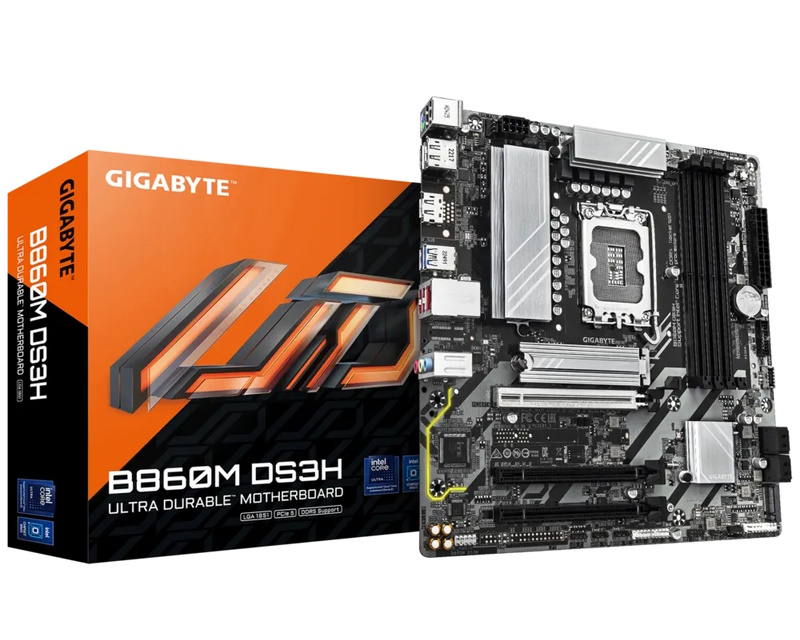 Gigabyte B860M DS3H LGA1851 microATX matična ploča