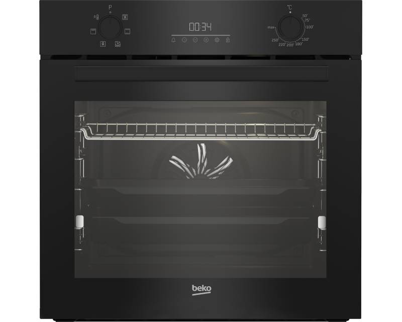 Beko BBIE123001BD crna ugradna rerna 72 l