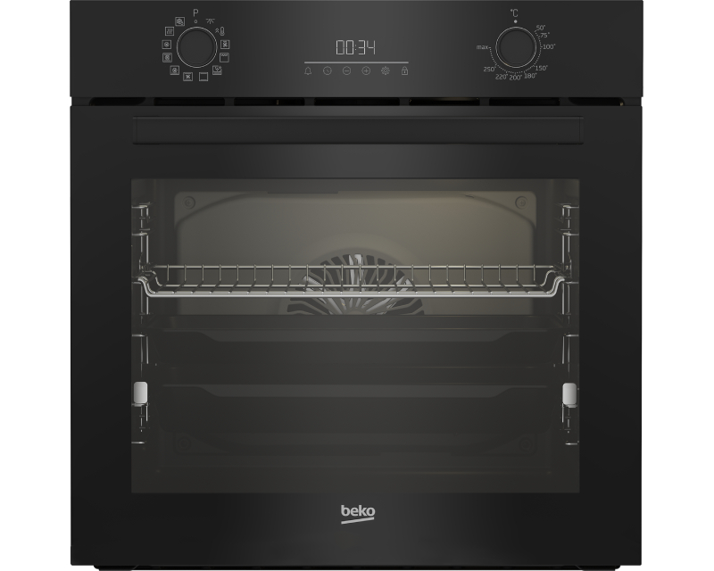 Beko BBIR17300BCS crna ugradna rerna 72 l