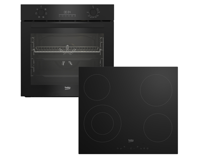 Beko BBSE17321B ugradni set sa rernom i pločom