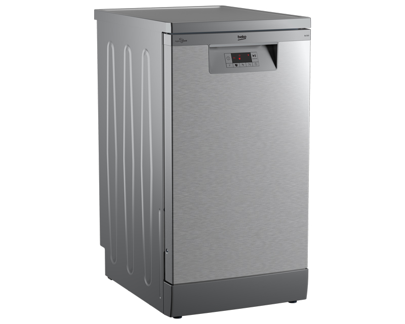 Beko BDFS15030X samostojeća uska mašina za sudove, Pearl Inox, 10 kompleta