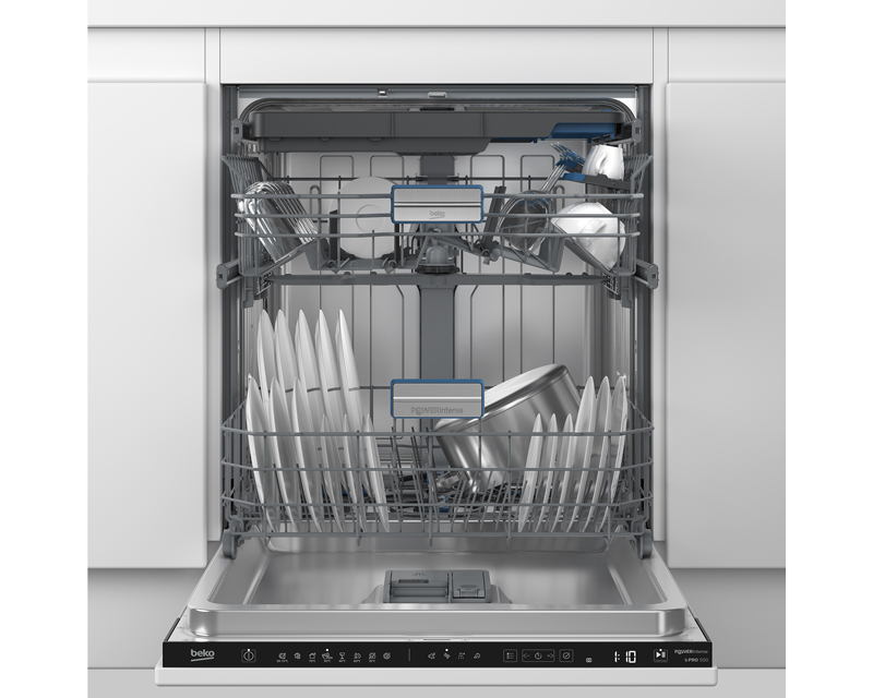 Beko BDIN38551P potpuno ugradna mašina za sudove, 15 kompleta