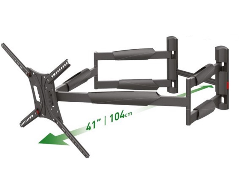 Barkan BM466XP zglobni nosač za TV do 90 inča, 60 kg