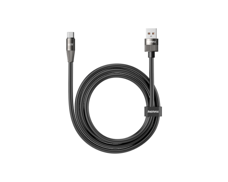 Remax Reno CB30 USB-A na USB-C silikonski kabl za punjenje i prenos podataka, 1,2 m, 66 W