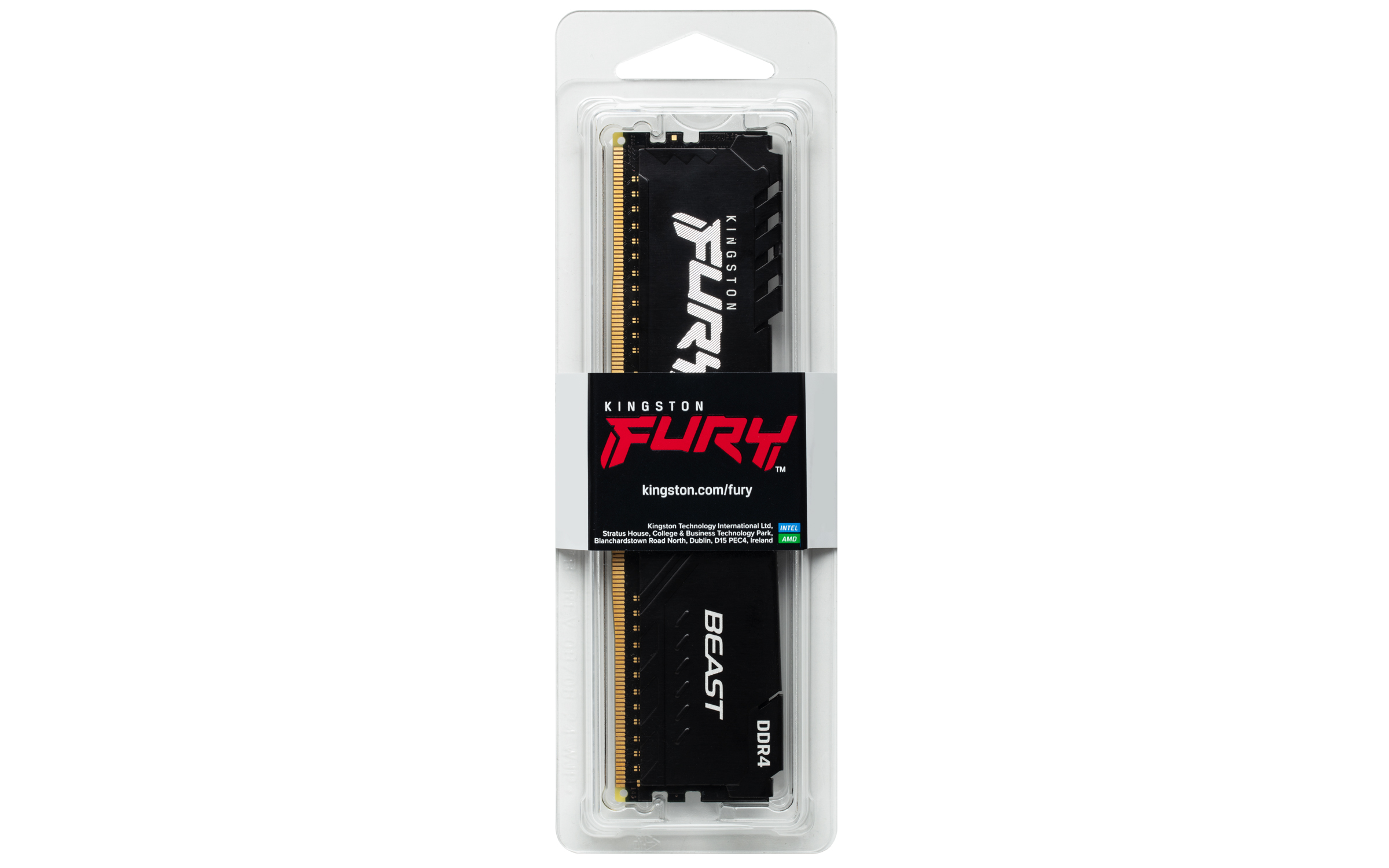 Kingston FURY Beast Black DDR4 8 GB 3200 MT/s DIMM KF432C16BB/8