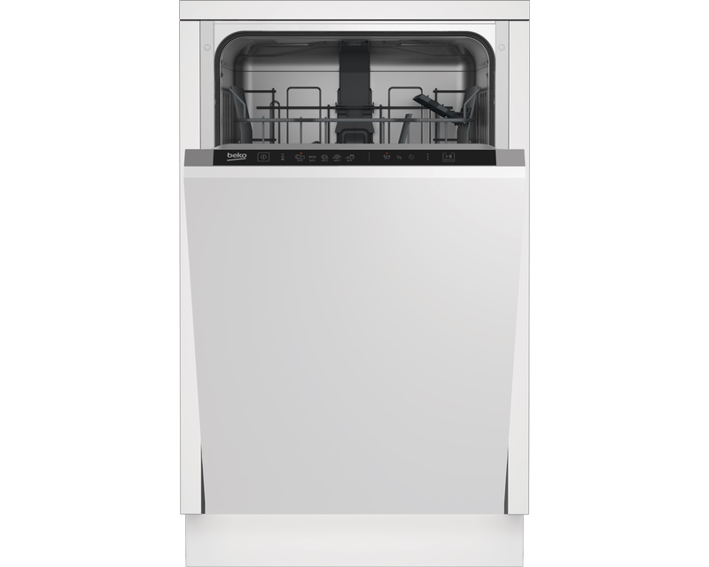 Beko DIS35026 potpuno ugradna slim mašina za sudove, 10 kompleta, 45cm