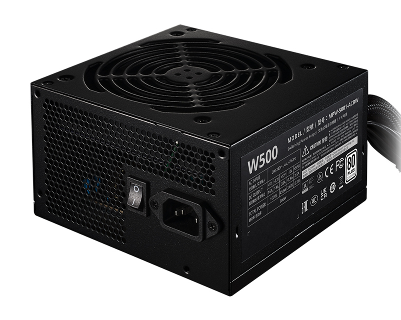 Cooler Master Elite NEX White W500 500W ATX napajanje sa 80 PLUS Standard