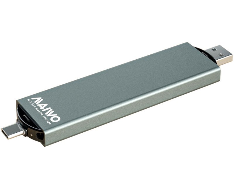 MAIWO K1683P2 USB-A/USB-C kućište za M.2 NVMe/SATA SSD