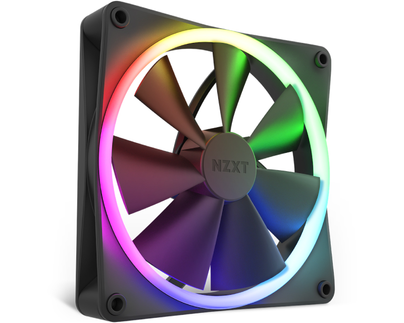 NZXT F140 RGB ventilator za kućište 140 mm, crni