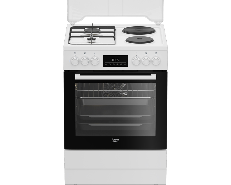 Beko FBE64320WDN beli kombinovani šporet 60 cm