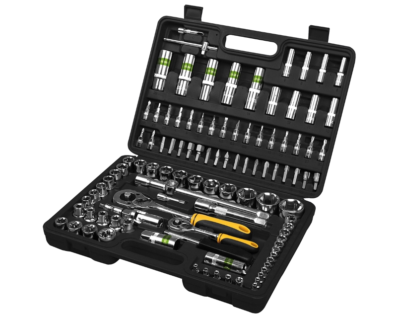 Fieldmann FDG 5001-108R set nasadnih ključeva i bitova, 108 delova