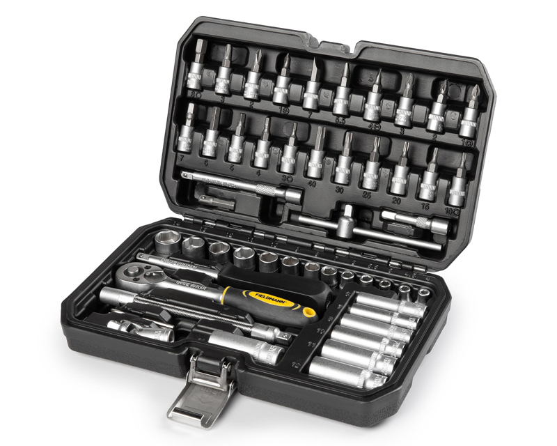 Fieldmann FDG 5020-53R set nasadnih ključeva i bitova, 53 dela