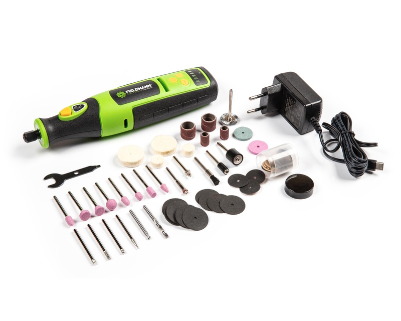 Fieldmann FDMB 200170-A akumulatorska mini brusilica, set 70 delova