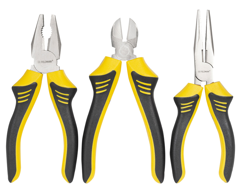 Fieldmann FDN 1020 set klešta, 3 komada, 150 mm