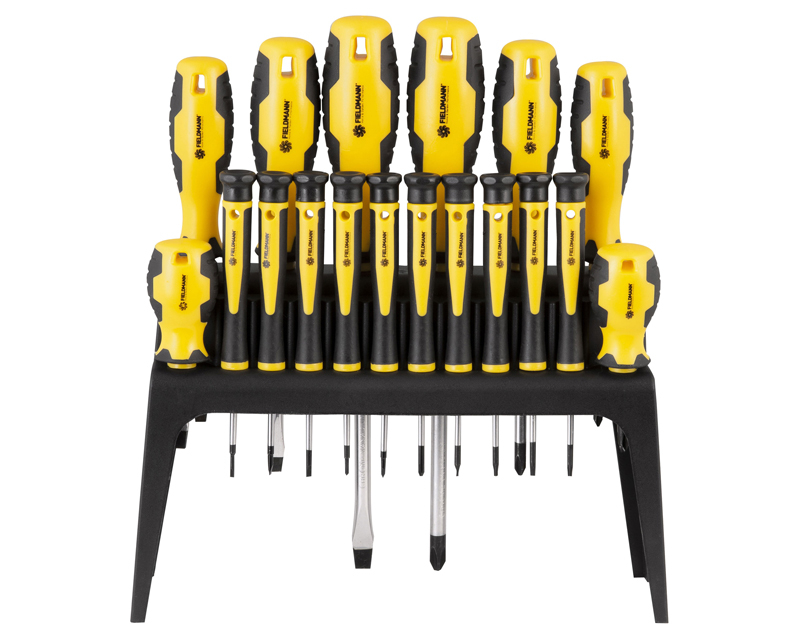 Fieldmann FDS 5008-18R set od 18 CR-V odvijača sa postoljem