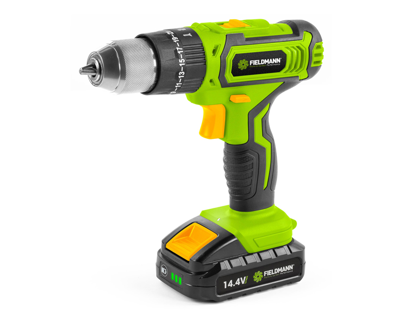 Fieldmann FDV 10350-A akumulatorska bušilica 14,4 V sa priborom