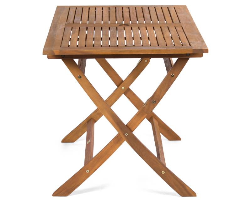 Fieldmann FDZN 4011-T sklopivi baštenski sto od bagrema, 120 × 70 cm