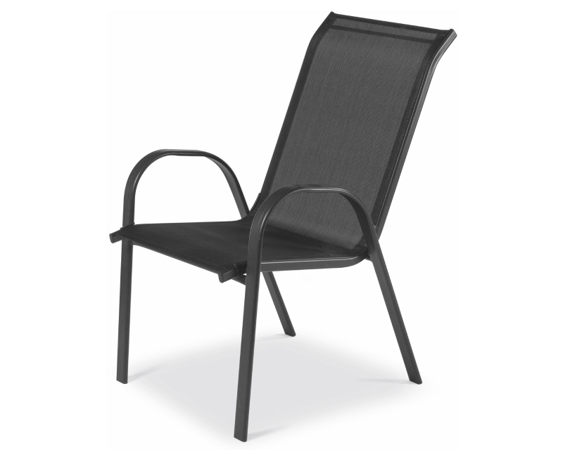 Fieldmann FDZN 5010 crna baštenska stolica 120 kg