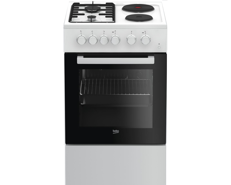 Beko FSS54010DW kombinovani šporet 50 cm sa električnom rernom od 60 l