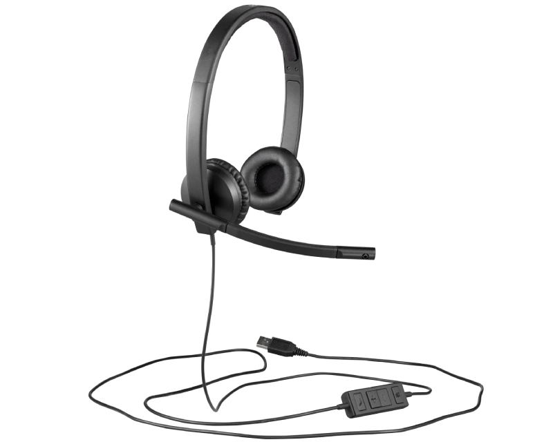 Logitech H570e Teams Stereo USB-C slušalice sa mikrofonom