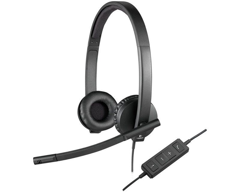 Logitech H570e Stereo USB-A slušalice sa mikrofonom