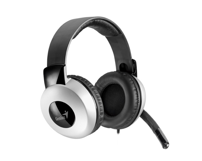 Genius HS-05A stereo slušalice sa mikrofonom, 2 × 3,5 mm