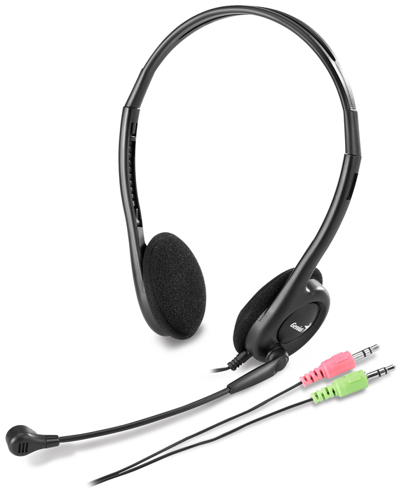 Genius HS-200C žičane stereo slušalice sa mikrofonom