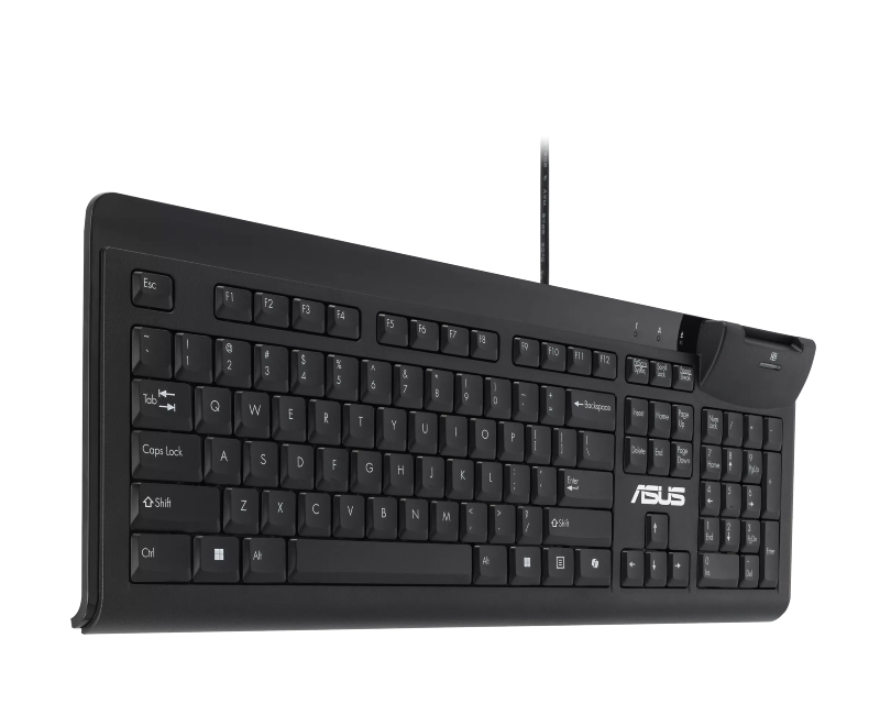 ASUS KU100 USB tastatura sa čitačem smart kartica, US raspored